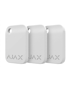 Ajax Tag (x3) for Keypad Plus & Touchscreen WHITE