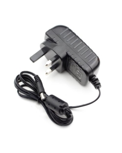 [1-Way] 12V DC 2Amp (24W) UK 3-pin Plug In Power Supply