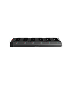 Hikvision DS-MH1412-B1 6-Port Body Worn Cameras Charging Cradle