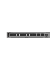Ruijie RG-ES211GS-P 11-Port Gigabit Smart Cloud Managed PoE+ Switch 8xPoE+ 2xGE + 1xSFP Uplink Ports