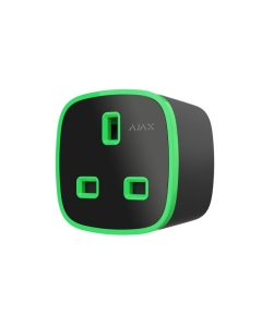 Ajax SmartPlug (Socket type G) Jeweller Wireless Smart Plug with Energy Monitor - BLACK