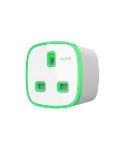 Ajax SmartPlug (Socket type G) Jeweller Wireless Smart Plug with Energy Monitor - WHITE