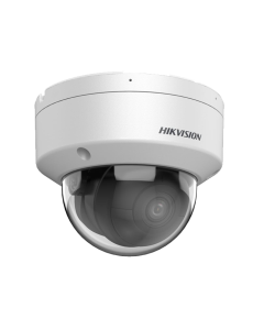 Hikvision DS-2CD2146G2H-ISU 4MP 2.8mm AcuSense Darkfighter Fixed Dome Network Camera with Mic WHITE
