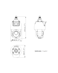 Hikvision DS-2SE4C415MWG-E 4MP 15x Zoom ColorVu DarkFighter 4-inch TandemVu PTZ Camera 100m IR