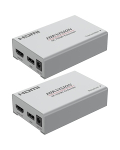 Hikvision DS-52EX01HI-4K, 4K HDMI & USB Extender upto 120m over Cat5/Cat6