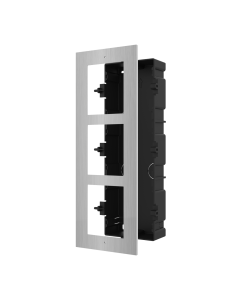 3-Module S/Steel Flush Mount DS-KD-ACF3/S for Modular Intercom