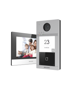 Hikvision DS-KIS604-P(C) IP Video Intercom Kit with 7" Touchscreen