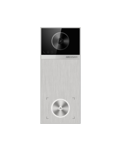 Hikvision DS-KV6114-MWBE1 4MP 150° Metal Door Station, WiFi 6, PoE/12v DC, 2xDoor Lock, Card Reader