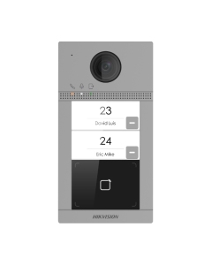 2MP Hikvision DS-KV8213-WME1 2 Buttons Video Intercom Metal Villa Door Station