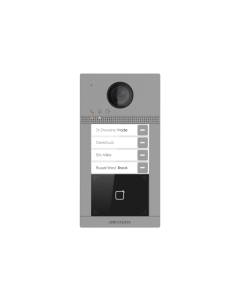 Hikvision DS-KV8413-WME1 2MP 4 Buttons Video Intercom Metal Villa Door Station