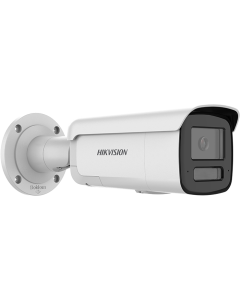 Hikvision DS-2CD2T87G3-LIS2UY/SL 8MP G3 Hybrid 2.8mm 109° Bullet IP Camera with Mic, Spk, A&A I/O, WHITE