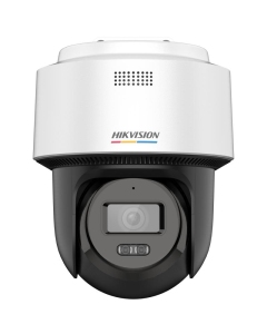 Hikvision DS-2CE60KF0T-PTLXTS 3K 2.8mm ColorVu Smart Hybrid Outdoor PT Turbo HD Camera with Two-Way Audio & Siren WHITE