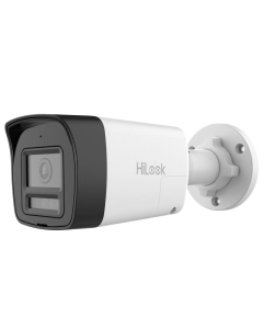 HiLook THC-B157-LTS 3K 2.8mm Smart Hybrid Light Mini Bullet Turbo HD Camera with Two-Way Audio WHITE