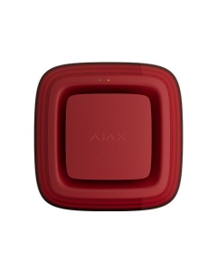 Ajax En54 118601 Fireprotect (Sounder/Vad) - Wireless Fire Alarm Sounder + Visual Alarm Device RED