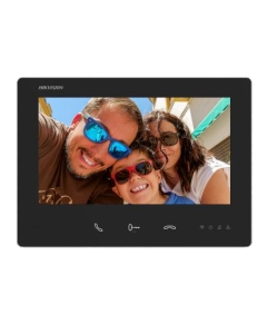 Hikvision 2~Wire HD DS-KH7300EY-WTE2/BLACK Indoor Station 7“ WiFi TouchScreen BLACK