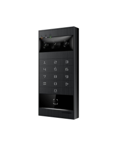 Hikvision DS-KV8114T-KWQE1 4MP Metal Villa Door Station, Keypad, Triple Lens 180° FOV