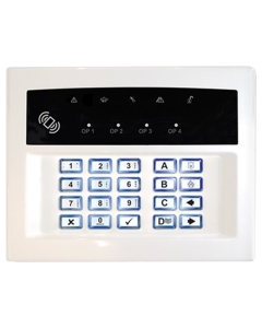 Pyronix Wireless LEDRKP/WHITE-WE Two-Way Keypad Arming Station