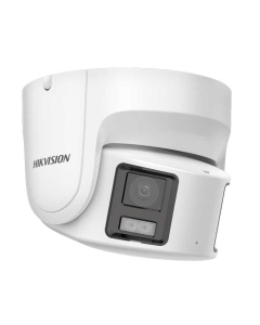 Hikvision DS-2CD2387G2P-LSU/SL 8MP Panoramic ColorVu 180° IP Turret Camera with Strobe & Audio WHITE