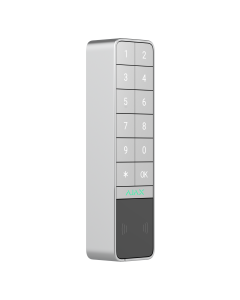 Ajax 99967.286.WH1 Wireless Keypad Outdoor & Indoor via Pass, Tag, Smartphones & Codes WHITE