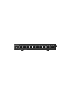 Ruijie RG-EG310GH-P-E 10-Port Gigabit Cloud-Managed PoE+ Router 8xPoE+ Desktop Multi-WAN 300 Users Reyee