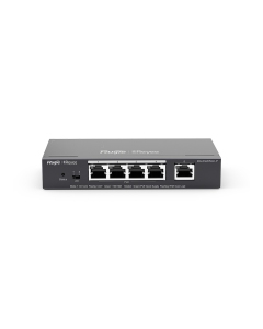 Ruijie RG-ES205GC-P 5-Port Gigabit Smart PoE+ Switch 4xPoE+ 54W Budget Desktop Steel Case