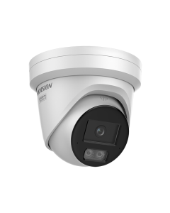 Hikvision DS-2CD2347G3-LI2UY 4MP G3 Hybrid 2.8mm 111° Turret IP Camera with Mic WHITE
