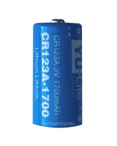 CR123A Battery 3v Lithium for Pyronix KX12DQ-WE, KX10DP-WE & SMOKE-WE
