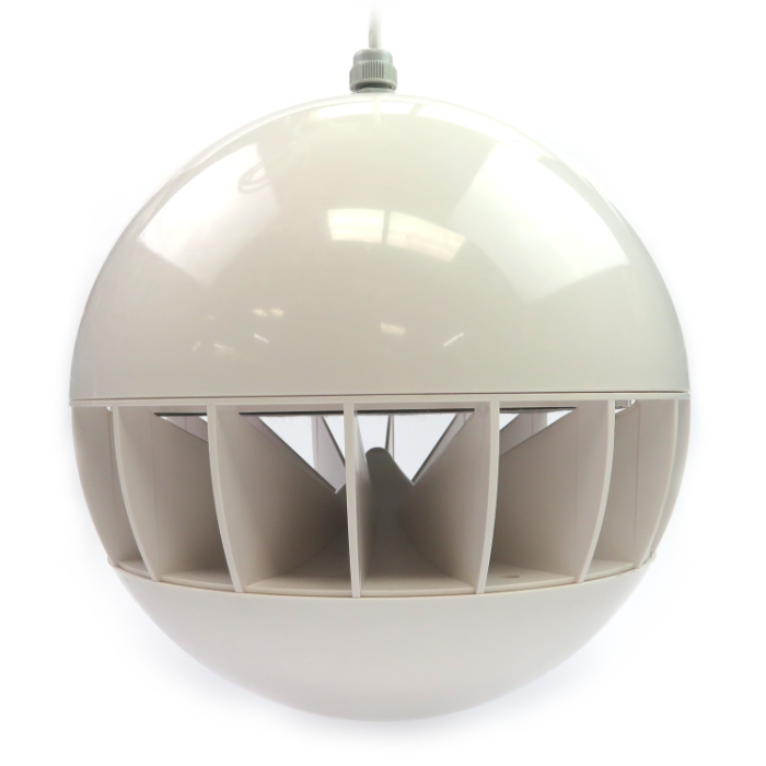Netgenium ASP7206-IP PoE(10w) PoE+(25w) Suspended Spherical Pendant Speaker