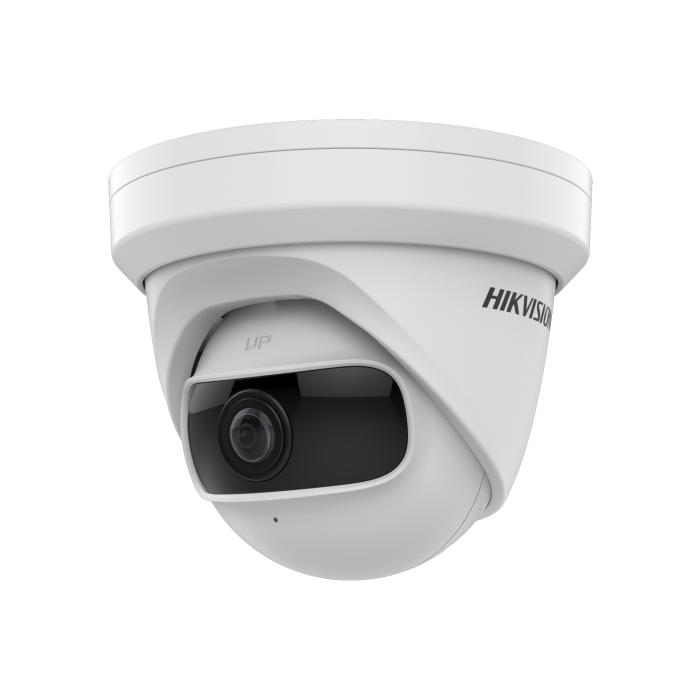 4MP Hikvision DS-2CD2345G0P-I 1.68mm 180° Ultra-Wide Angle Indoor IP Turret Camera