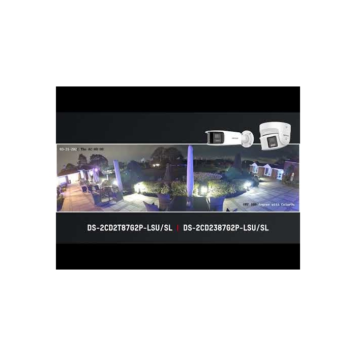 Hikvision Telecamera IP DS-2CD2387G2P-LSU/SL (4mm) - Colore (C)