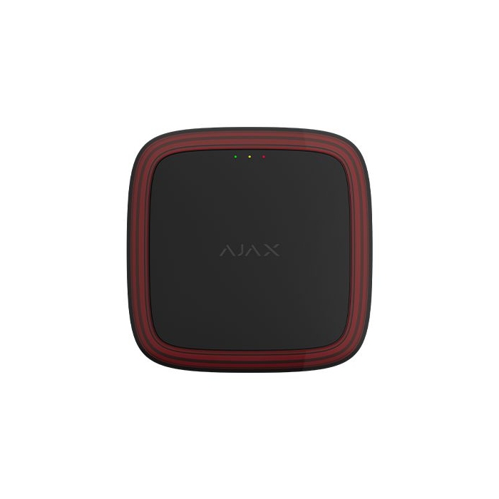 Ajax En54 118606 Fireprotect (Vad) - Wireless Visual Fire Alarm Device BLACK front | netviewcctv.co.uk