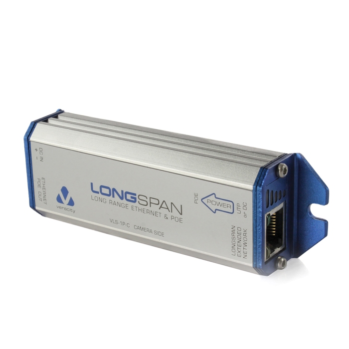 Veracity VLS-1P-C LONGSPAN Long Range IP Extender +POE Camera Unit