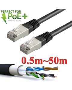 Ready Made CAT6 Cable Ideal for POE & POE+