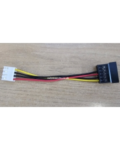 Single Sata to 4-Pin Power Cable 135mm for Hikvision DVR/NVR Hard Drive