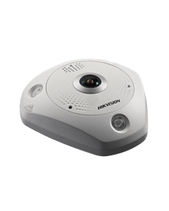 12MP DS-2CD63C5G0-IVS(1.29mm)(B) DeepinView 360° Fisheye IP Camera with Mic & Speaker