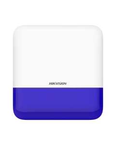 External Sounder Siren & Strobe BLUE Hikvision AX PRO DS-PS1-E-WE