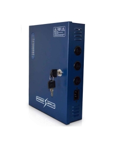 [18-Way] 12A CCTV Power Supply Professional 12V DC 18-Outputs Lockable Box