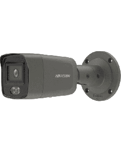 4MP ColorVu DS-2CD2047G2-LU(2.8MM)/GREY(C) 109° IP Mini Bullet Camera GREY