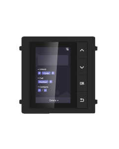 Hikvision DS-KD-DIS Modular Display Module for Video Intercom