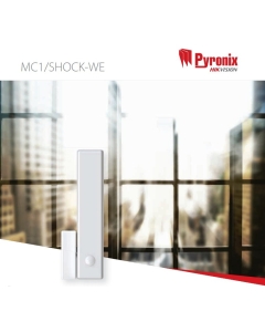 Pyronix Wireless MC1/SHOCK-WE Contact + Shock Sensor WHITE