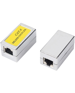 RJ45 Inline Coupler for Connecting Cat5/Cat6 Terminated Cables