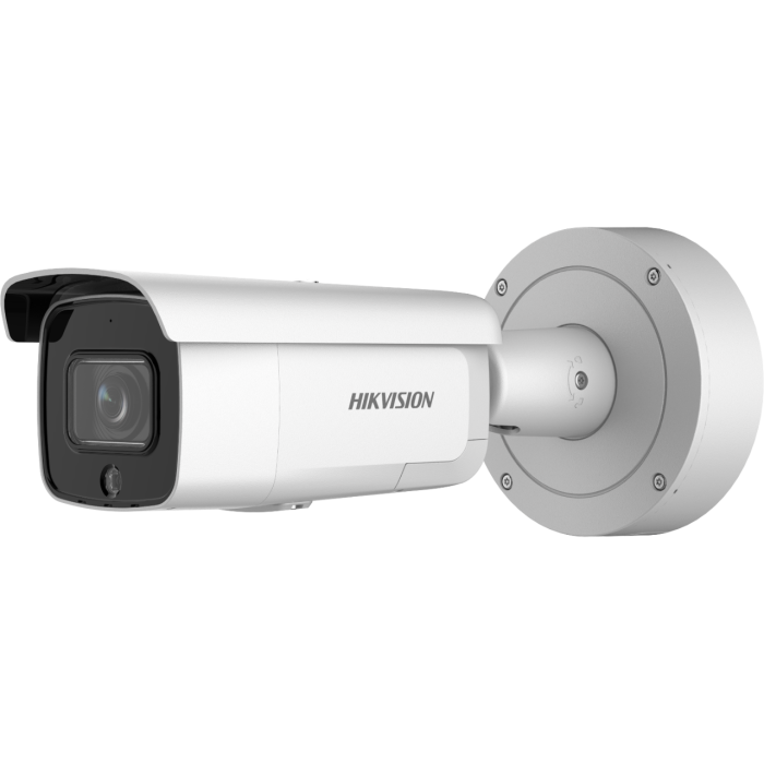 4MP Hikvision Acusense DS-2CD2646G2-IZSU/SL(2.8-12mm)(C) Motorized VF Lens IP Bullet Camera + Strobe & Audio