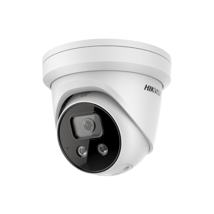 4MP DS-2CD2346G2-IU Hikvision AcuSense Darkfighter 4mm 83° IP Turret Camera with Microphone