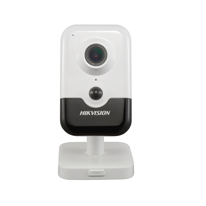 8MP (4K) Hikvision DS-2CD2483G2-I(2.8MM) Network Cube Camera with Audio front view