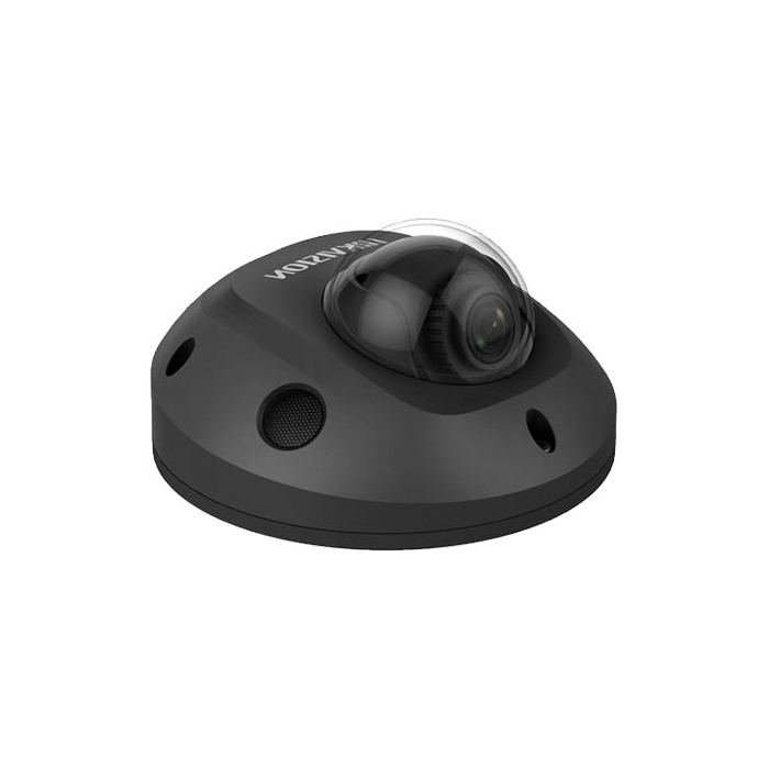 6MP Hikvision DS-2CD2563G0-IS/B-2.8MM 97° 20fps Mini Dome IP Camera with built-in Mic BLACK