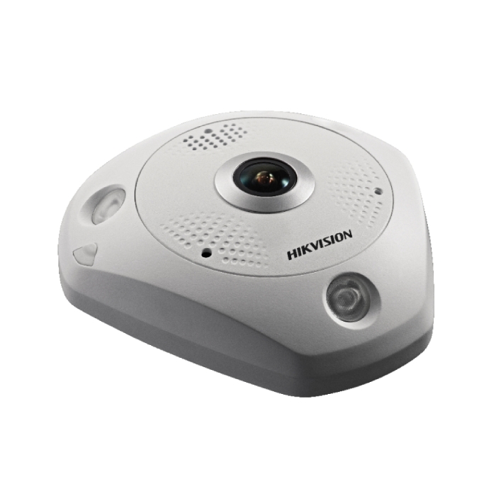 12MP DS-2CD63C5G0-IS DeepinView 360° 1.29mm Fisheye IP Camera with Mic & Speaker