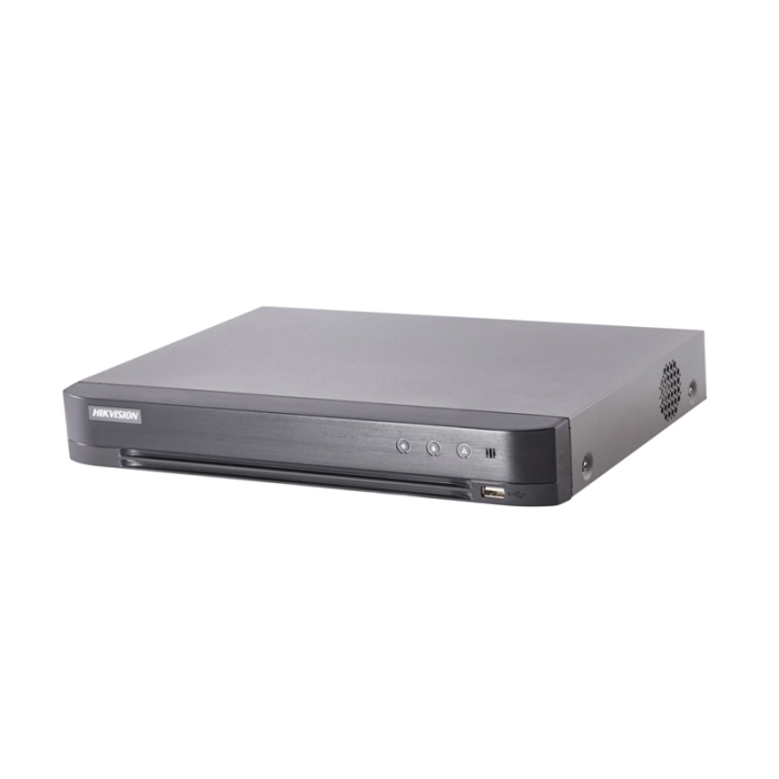 4-Ch 8MP Hikvision PoC DVR iDS-7204HTHI-M1/P(C) 1xHD Bays