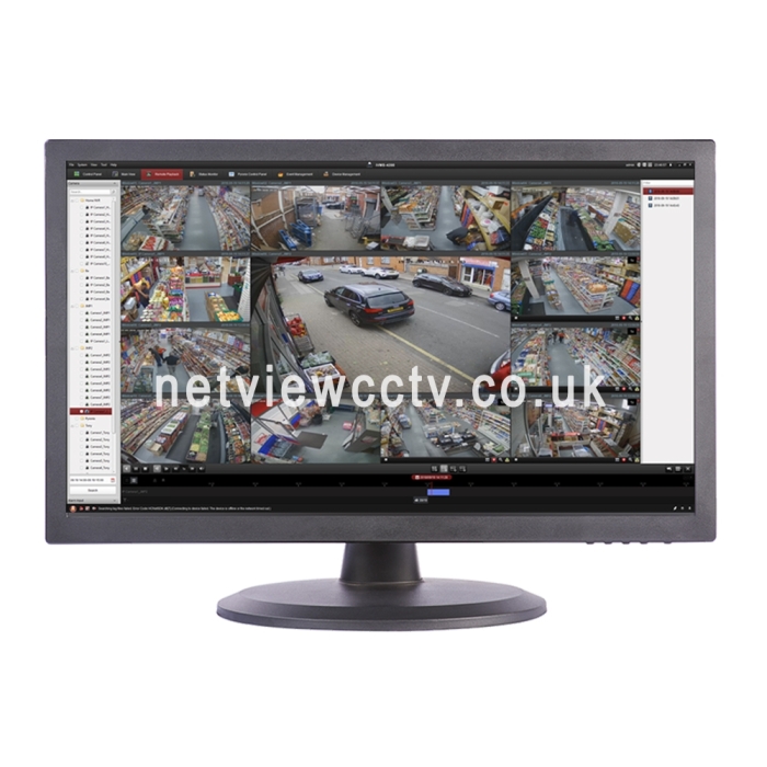 19" Hikvision DS-D5019QE-B  LED FHD CCTV Monitor