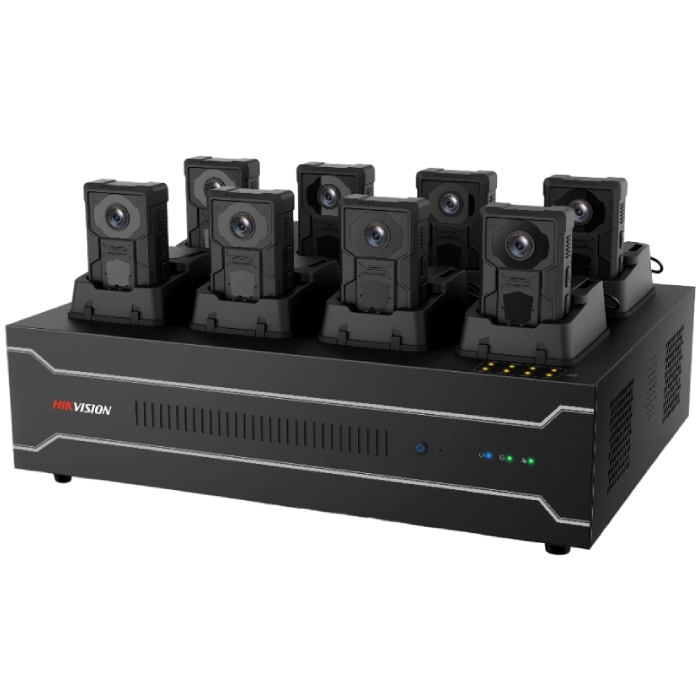 Hikvision DS-MH4172I/2T 8 Ports Docking Station for DS-MH2211/DS-MH2311 Body Cameras