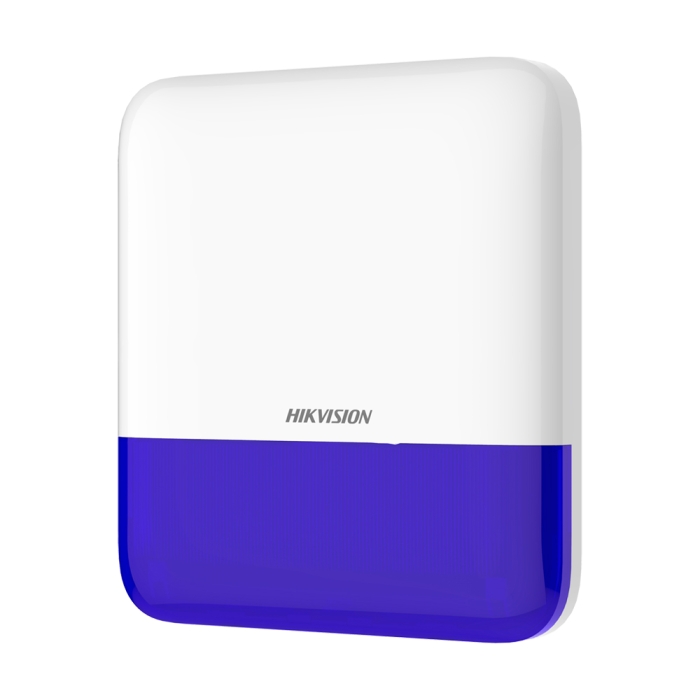 Hikvision AX PRO DS-PS1-E-WE Wireless External Bellbox Sounder Siren & Strobe BLUE